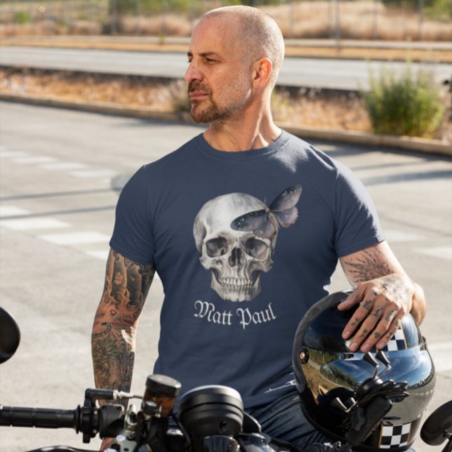 Camiseta Skull Moth (Criador carregado)