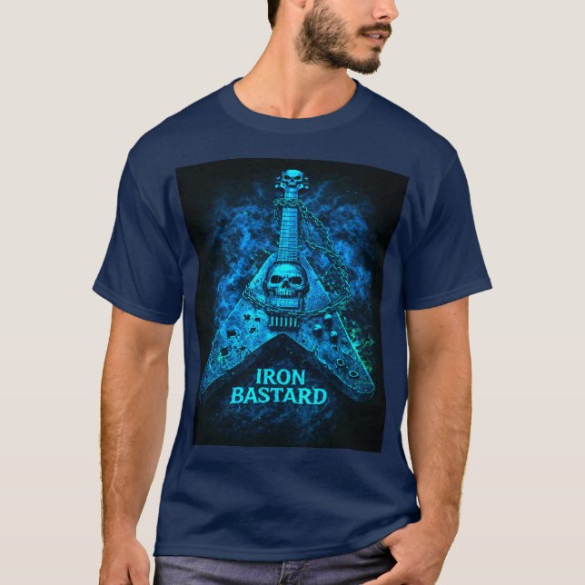 Camiseta skull‑rock vibes (Frente)