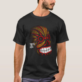 Camiseta Skull t-shirts with feathers fun designs  