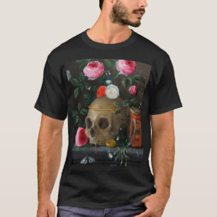 Camiseta Skull Vanitas Ainda Life Jan van Kessel