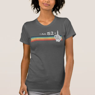 Camiseta Skull Vintage - Não tenho 53 anos, sou 52 mais Cen
