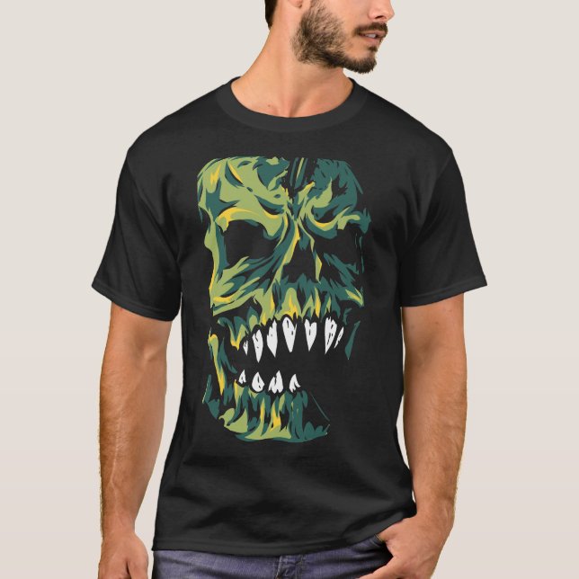Camiseta Skull Zombie (Frente)