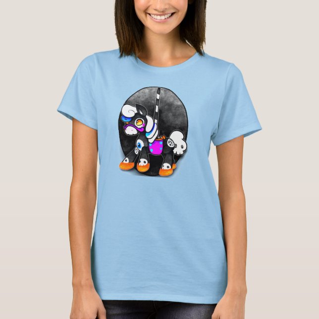Camiseta Skulled Carousel (Frente)