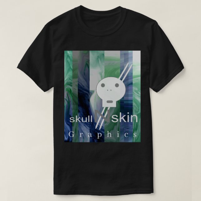 Camiseta Skullnskin Graphics "Earth Pallet" (Frente do Design)