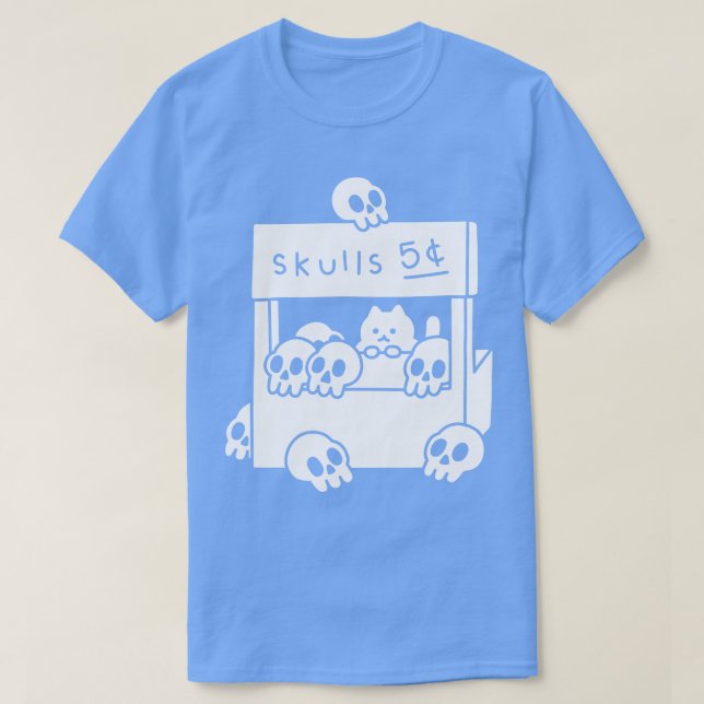 Camiseta Skulls 4 Venda (Frente do Design)