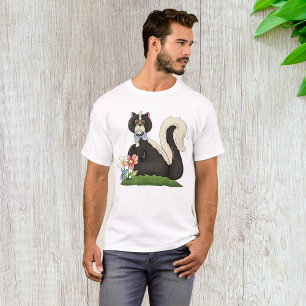 Camiseta Skunk Com Flores