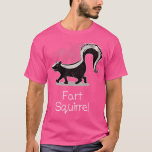 Camiseta Skunk Funny Wong Nome Animal Skunk Fart Squirrel