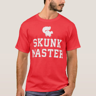 Camiseta Skunk Master Cribbage Joga O Jogo Da Cribbage Da V
