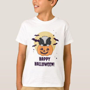 Camiseta Skunk Pumpkin Cute Skunts Feliz Halloween
