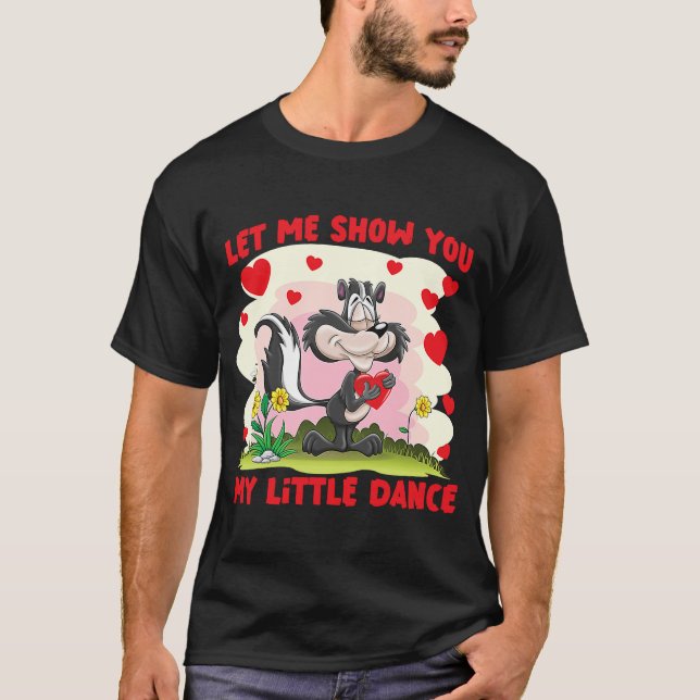 Camiseta Skunks Deixe-Me Mostrar Minha Pequena Dança (Frente)