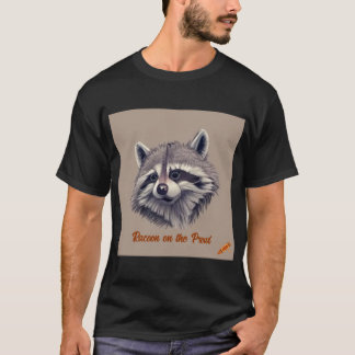 Camiseta Sky Bandit: Racoon on the Prowl