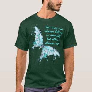Camiseta Sky Blue Butterfly Mental Health Awarness 6299 28