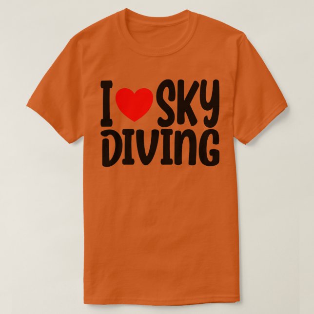 Camiseta Sky Merging My Sweet Home Skydiving Skydiver (Frente do Design)