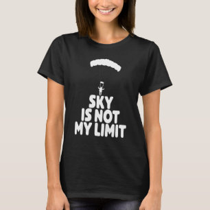 Camiseta Sky Não É Minha Ala Parapente Voando T