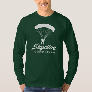 Camiseta Skydive a terra é o limite
