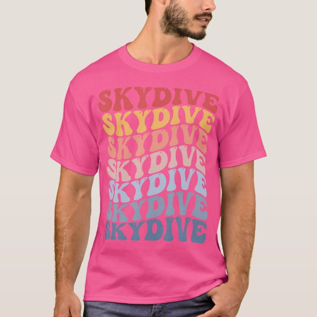 Camiseta Skydive Groovy Skydiving (Frente)