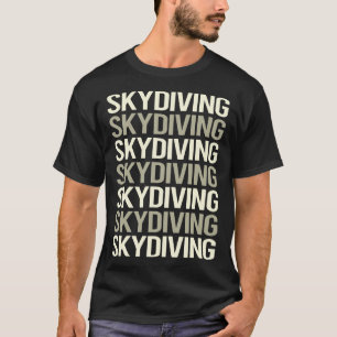 Camiseta Skydive Skydive com Texto Branco