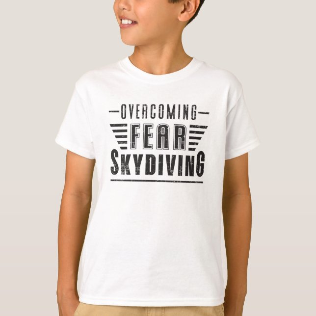 Camiseta Skydive Skydive Plane Jump-Presente Ideia (Frente)