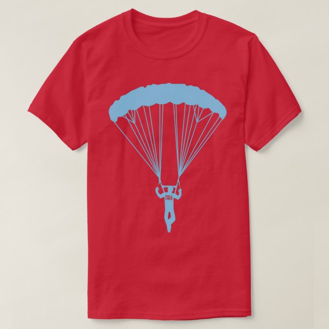 Camiseta skydive suicida (Frente do Design)