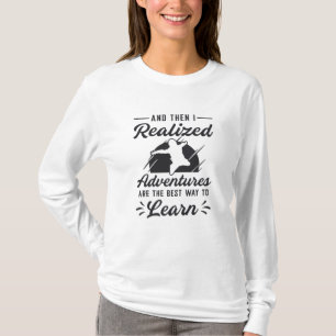 Camiseta Skydiver E Então Eu Percebi Aventuras Engraçadas