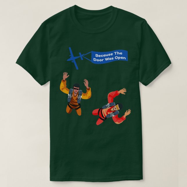 Camiseta Skydiver Freefall Skydiving (Frente do Design)