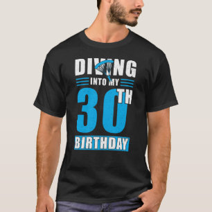 Camiseta Skydiver Gift 30th Birthday