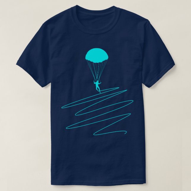 Camiseta Skydiver Gift Hobby Paraglider Paraglider (Frente do Design)