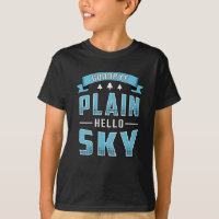 Skydiver Goodbye Planilha Olá Sky Vintage Retro