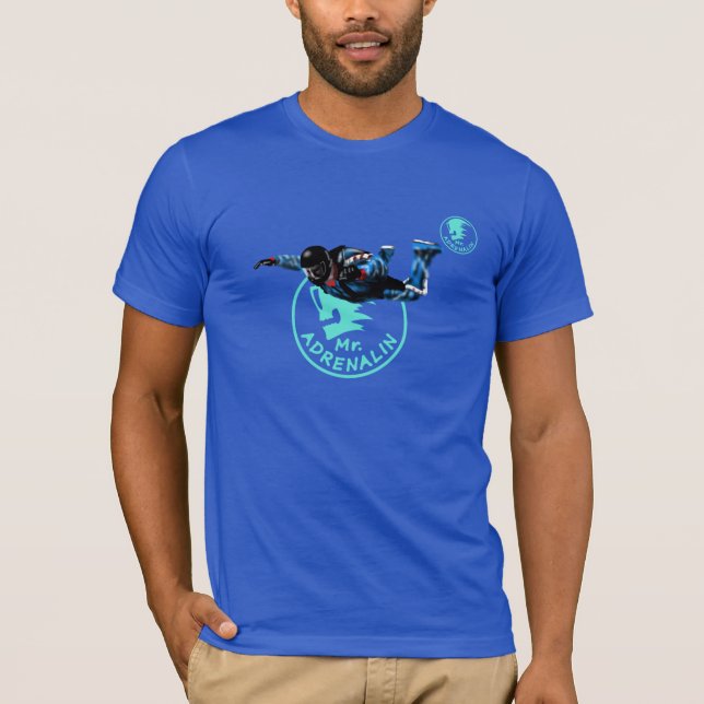 Camiseta Skydiver Mr. Adrenalina (Frente)