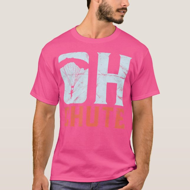 Camiseta Skydiver Oh Chute Engraçado Skydiving (Frente)