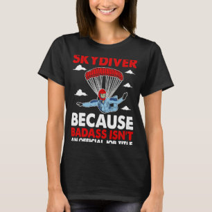 Camiseta Skydiver Parachute Parachutist Skydiver Skydiving
