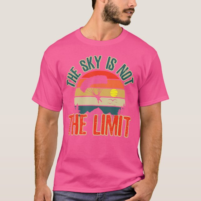 Camiseta Skydiver Skydive Jumping Parachute Base Jump Skydi (Frente)