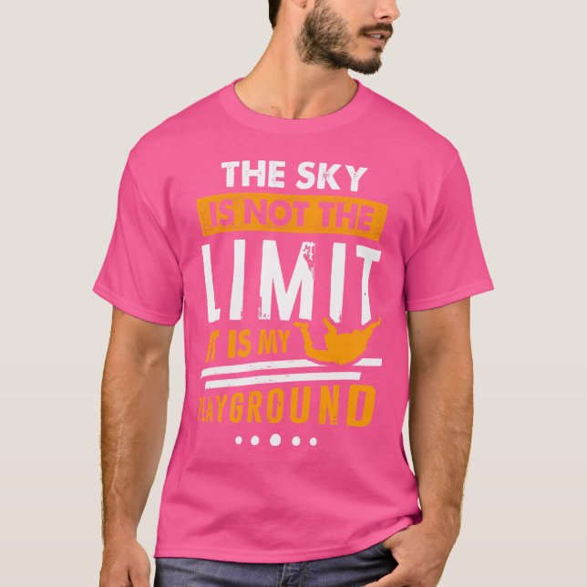 Camiseta Skydivers Saltando Plane Skydiving (Frente)