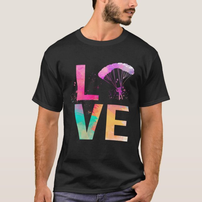Camiseta Skydiving Colorida Mãe Skydiving (Frente)