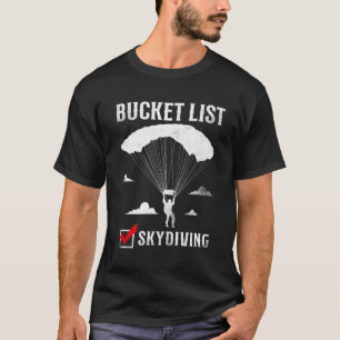 Camiseta Skydiving de Lista de baldes