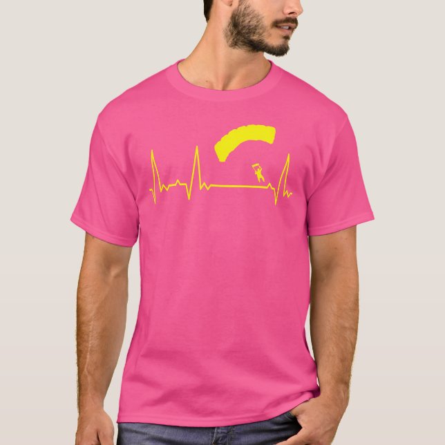 Camiseta Skydiving de pulsação (Frente)