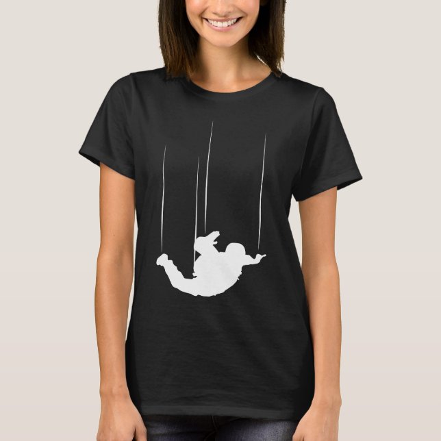 Camiseta Skydiving E queda livre (Frente)