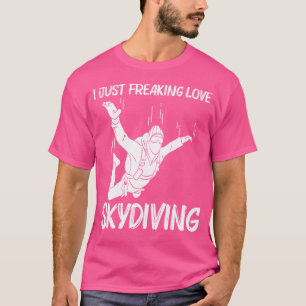Camiseta Skydiving Engraçado Para Paraquedismo Jumping Sky 