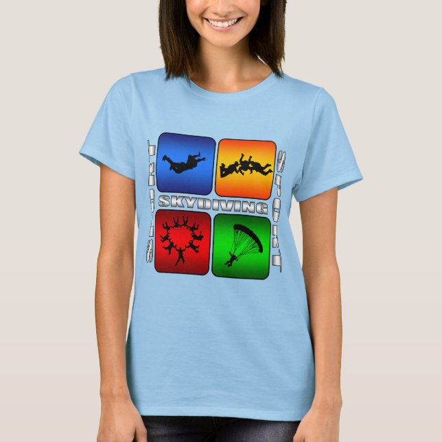 Camiseta Skydiving Espetacular (Frente)