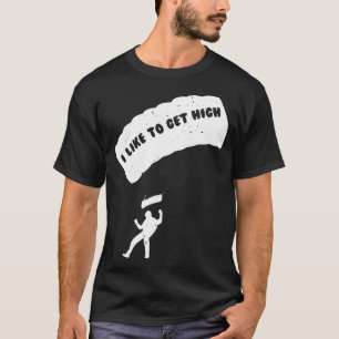 Camiseta Skydiving está doando doações engraçadas 