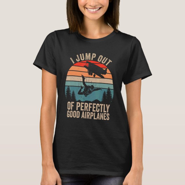 Camiseta Skydiving For Men Women Skydiver Skydive (Frente)