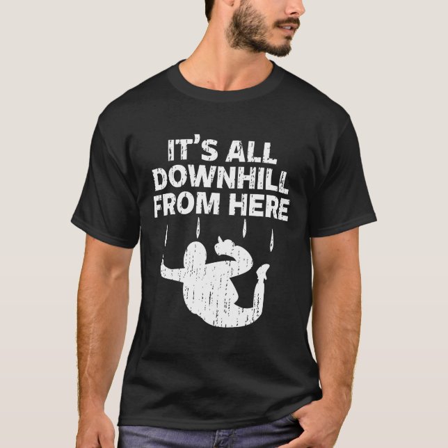 Camiseta Skydiving Funny Skydiver Parachuting Skydive (Frente)