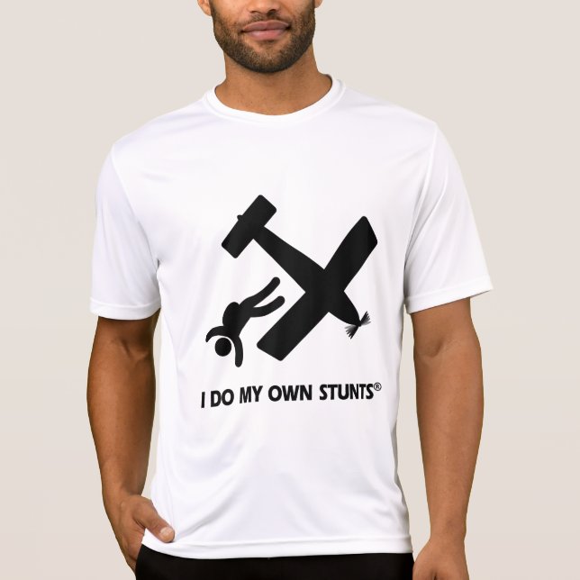 Camiseta Skydiving meus próprios conluios (Frente)