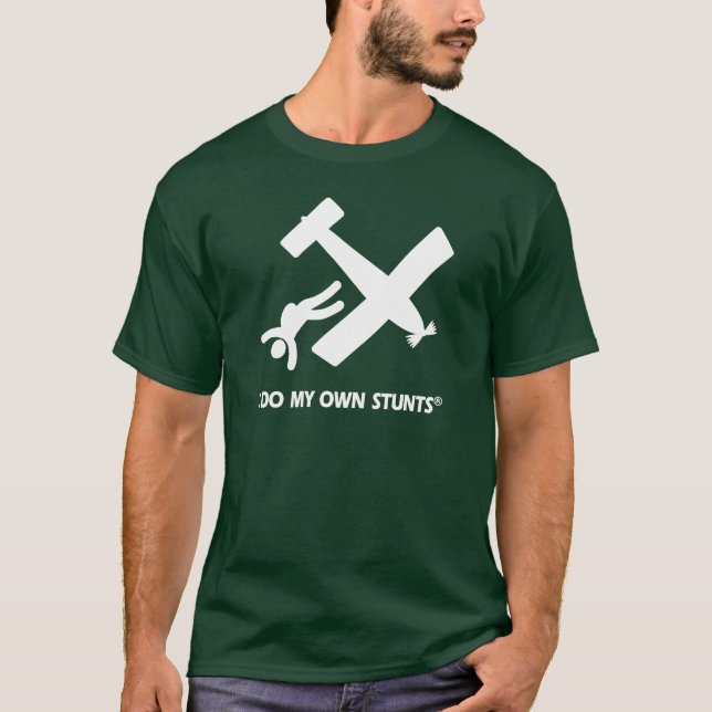 Camiseta Skydiving meus próprios conluios (Frente)