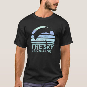 Camiseta Skydiving Outfit Sky Diving Skydiver O Céu é ca