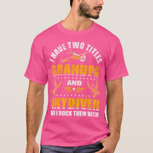 Camiseta Skydiving Padre Skydive Pai Skydiving