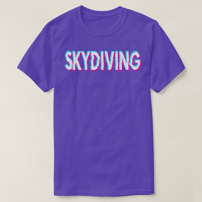 Camiseta Skydiving para Skydiver Skydive (Frente do Design)