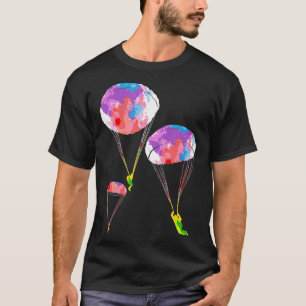 Camiseta Skydiving Parachuting Gift Skydiver Paratrooper Sk