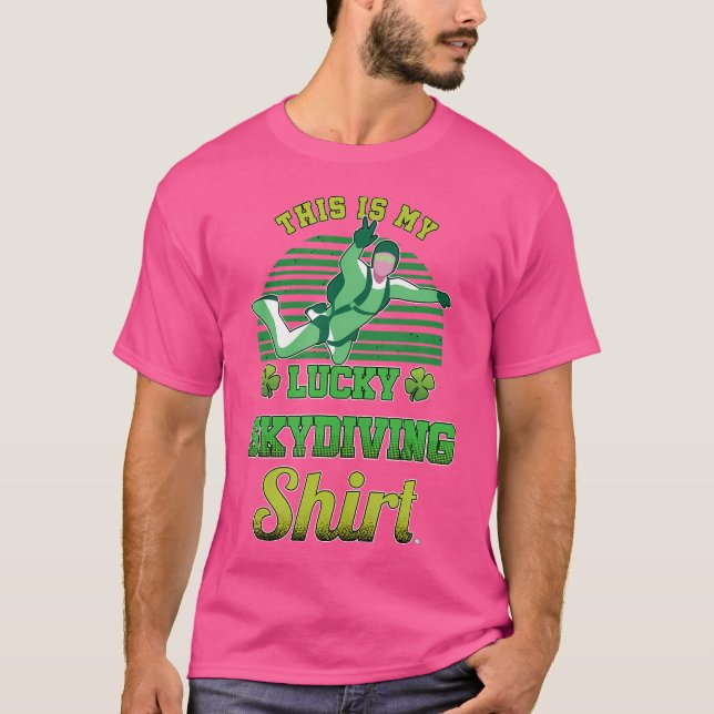 Camiseta Skydiving Parachuting Skydive L (Frente)
