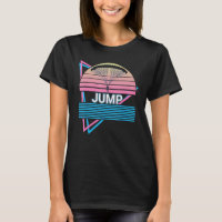 Skydiving Parachuting Skydiver Retro Jump